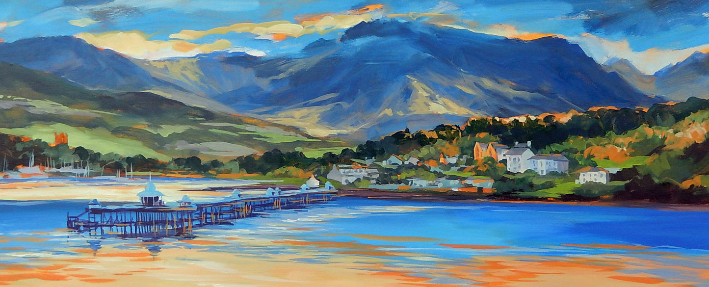 Garth Pier, Bangor (greeting card)
