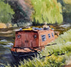 Old Canal Boat