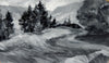 Pines at Dovestone Reservoir, oil