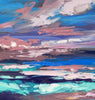 Seascapes with a palette knife