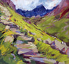 Rain is almost here, Aonach Dubh (Black Ridge), Glencoe, oil