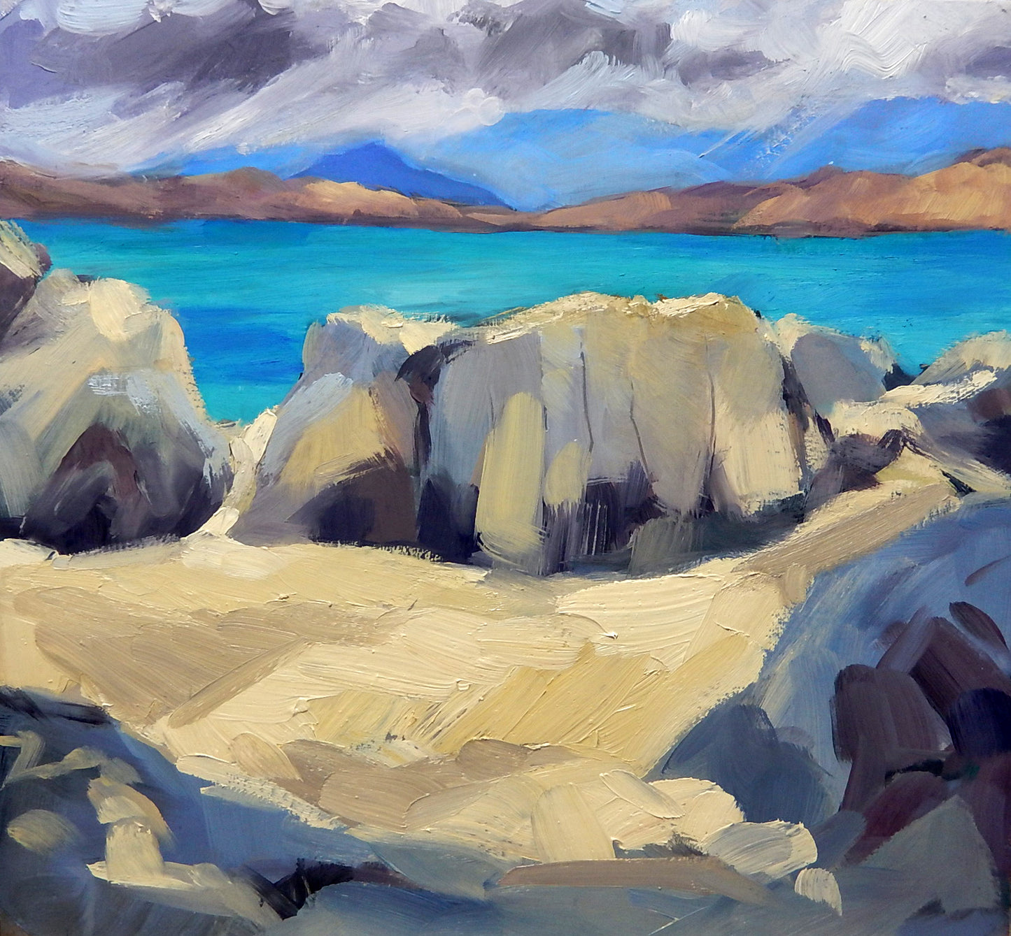 Scottish Coast, oil