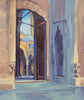 Stillness of the courtyard