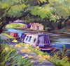 Sunny July at the Canal