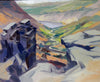 The Trinnacle at Dovestone Reservoir, oil