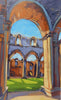 Where Light Becomes Memory, Fountains Abbey, acrylic