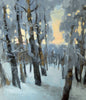 Whispers of the Winter Birch (greeting card)