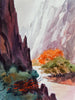 At the Bottom of the Canyon, inspired by Carl Lee Purcell