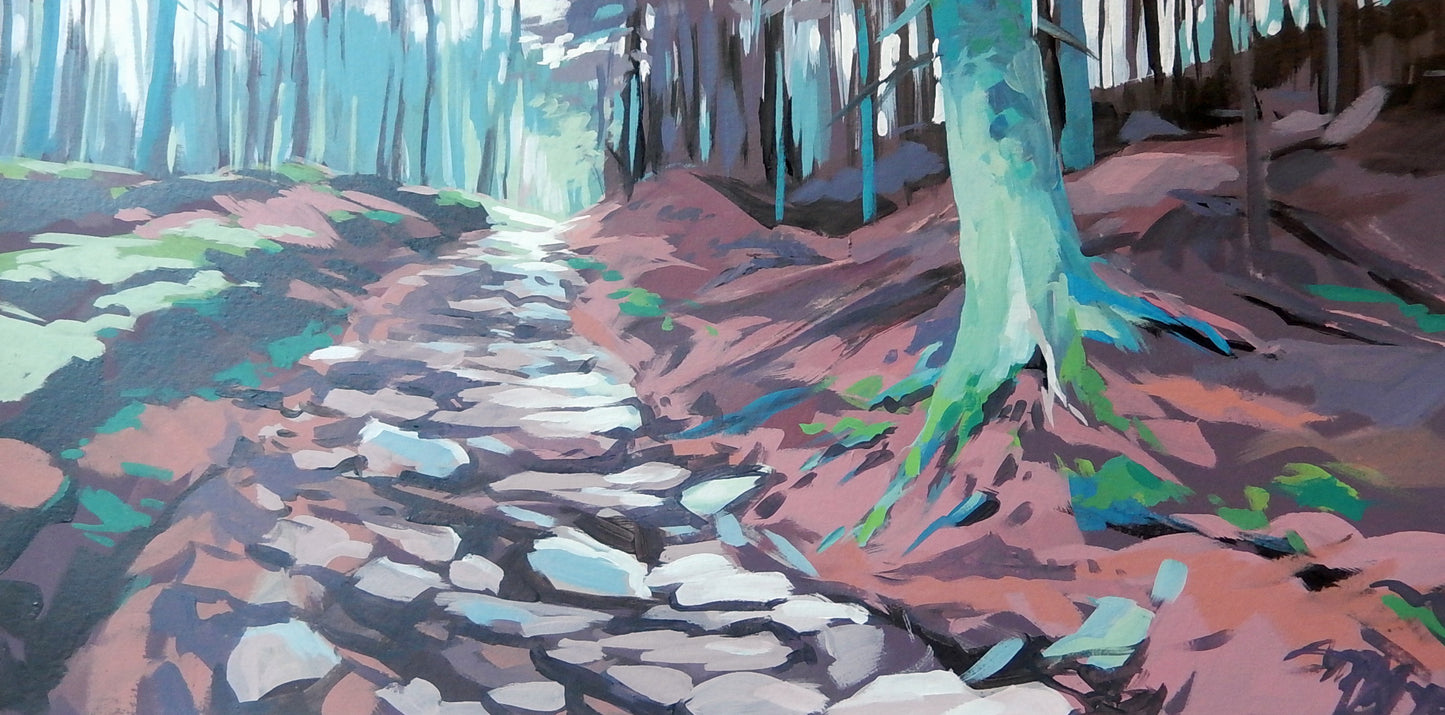 Autumn Woodlands 2 (greeting card)