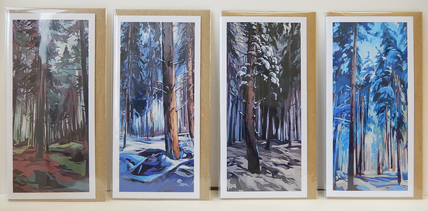 Autumn Woodlands 3 (greeting card)