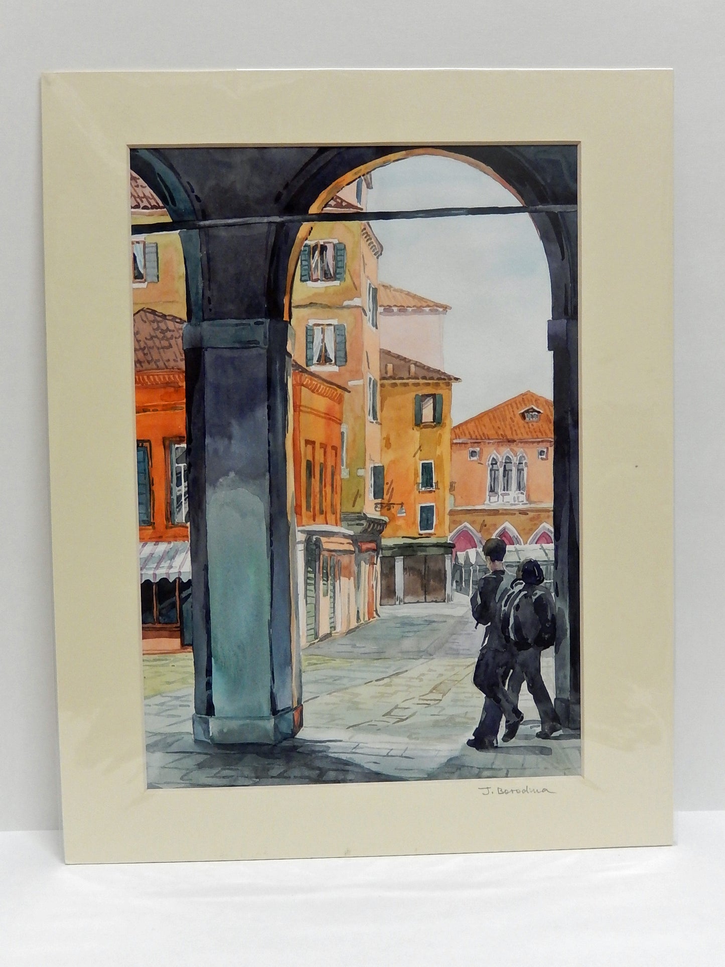 Venetian Street by the Fish Market