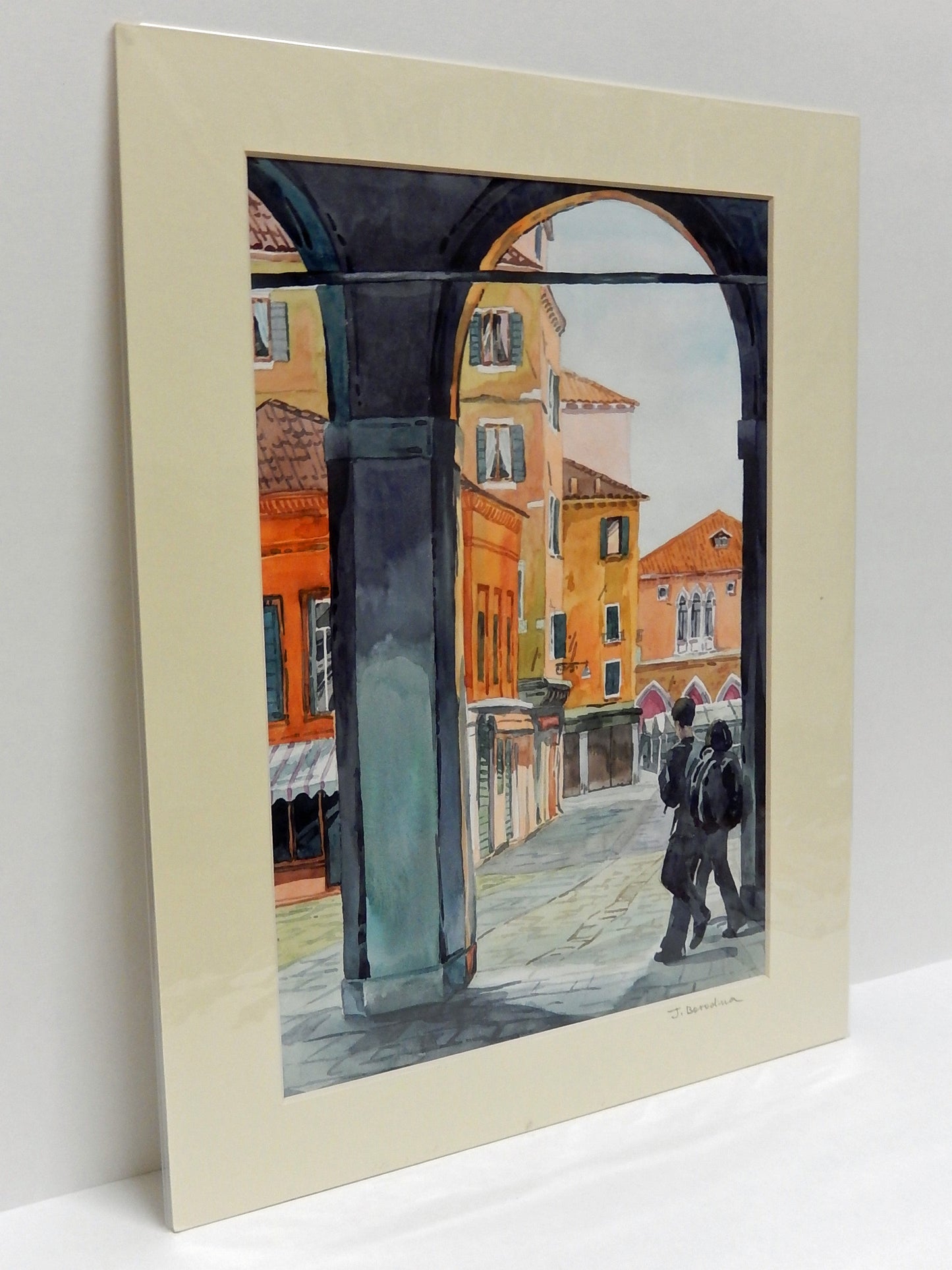 Venetian Street by the Fish Market