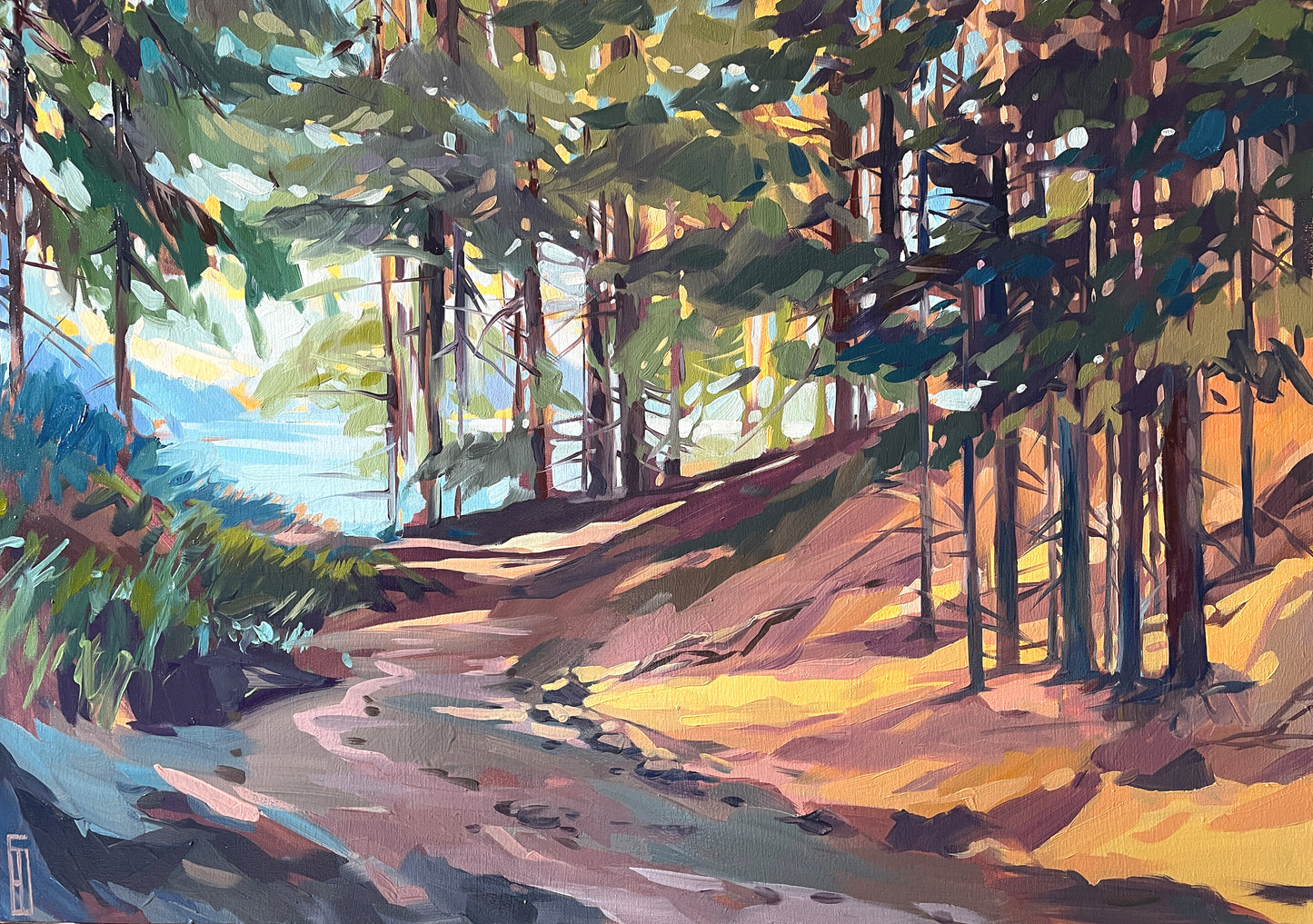 Morning Sunlight (greeting card)