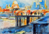 View of St Paul's Cathedral from the South Bank, inspired by Chris Forsey