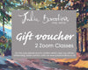 Gift Voucher (Zoom Course x 2)